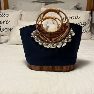 Straw studios handbag/tote.